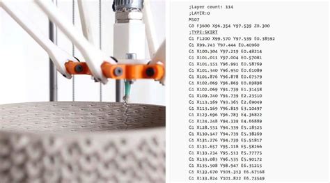 liste gcode imprimante 3d